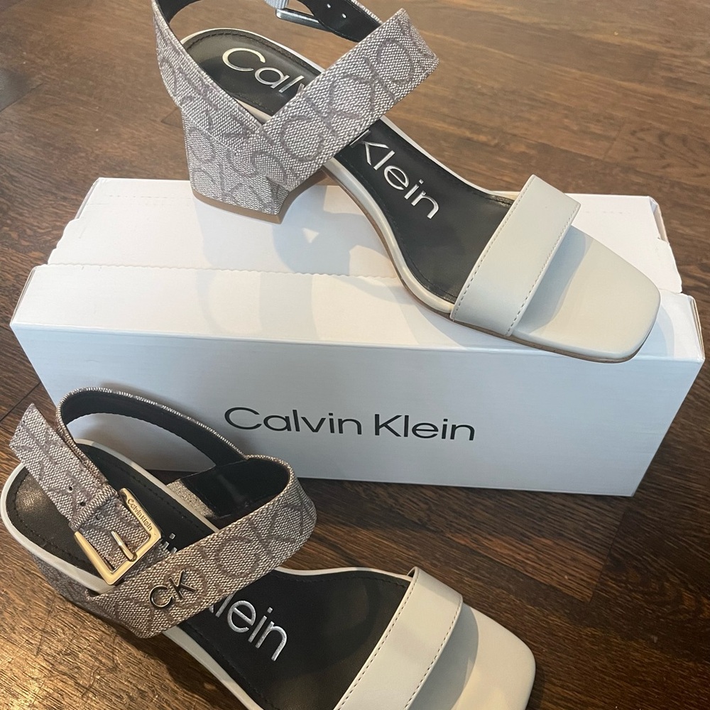 Calvin Klein Maggie Sandal - New in Box - Sz 7.5 M